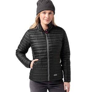 Stio Pinion Down Hooded Jacket Abyss Black Medium New With Tags